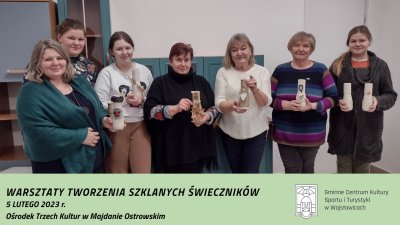 Warsztaty Wykonywania szklanych świeczników